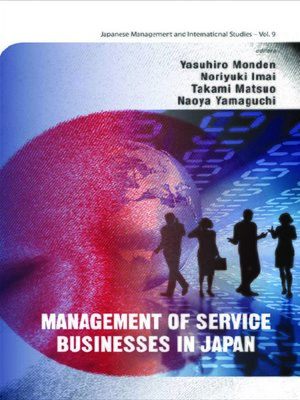 cover image of Management of Service Businesses In Japan